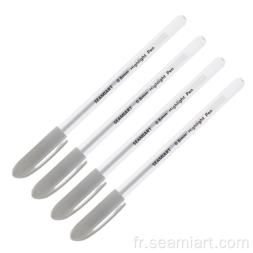 SEAMIART 0,8 mm de surligneur blanc